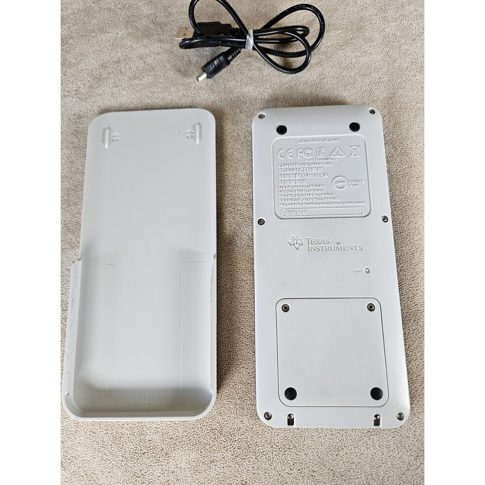 Texas Instruments TI-84 Plus CE Python COLOR Graphing Calculator USB Charging - Picture 5 of 8